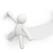 UMBRA BUDDY 1015705-660 fehér fali polc