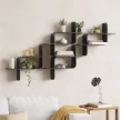 UMBRA MONTAGE SHELF 1017571-040 fekete designer fali polc