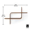 UMBRA MONTAGE SHELF 1017571-1055 dió designer fali polc