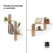UMBRA MONTAGE SHELF 1017571-390 natúr designer fali polc