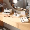 UMBRA GLAM ORGANIZER L 1019198-910 fehér piperetartó kozmetikai rendszerező doboz