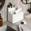 UMBRA GLAM ORGANIZER L 1019198-910 fehér piperetartó kozmetikai rendszerező doboz