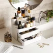 UMBRA GLAM ORGANIZER L 1019198-910 fehér piperetartó kozmetikai rendszerező doboz