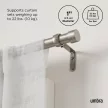 UMBRA CAPPA 1021409-1001 ezüst állítható teleszkópos függönykarnis