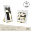 UMBRA FLUTE 1021416-104 matt arany színű asztali fényképkeret