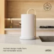 UMBRA BELLWOOD 1022358-668 fehér-natúr fa asztali papírtörlő tartó