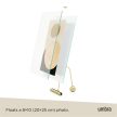 UMBRA FLUTE 1022482-104 matt arany színű asztali fényképkeret