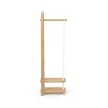 UMBRA BELLWOOD COAT RACK 1022523-668 fehér-natúr fa ruhaállvány