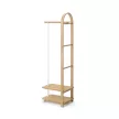 UMBRA BELLWOOD COAT RACK 1022523-668 fehér-natúr fa ruhaállvány