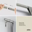 UMBRA ZEN 1022629-411 ezüst moduláris függönykarnis