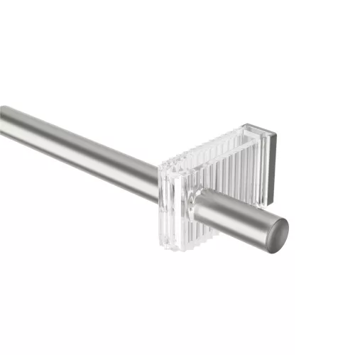 UMBRA FLUTE 1023440-411 ezüst színű állítható teleszkópos függönykarnis