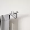 UMBRA FLUTE 1023440-411 ezüst színű állítható teleszkópos függönykarnis