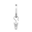 UMBRA CAPPA CLIP RINGS 245992-411 szálcsiszolt ezüst függönykarika szett