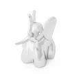 ZOOLA ELEPHANT ezüst színű polírozott tömör fém gyűrűtartó elefánt figura