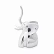 ZOOLA ELEPHANT ezüst színű polírozott tömör fém gyűrűtartó elefánt figura