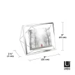 UMBRA PRISMA 313016-158 Króm térhatású fali és asztali 3d képkeret