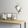 UMBRA PRISMA 313019-221 Matt sárgaréz térhatású fali és asztali 3d képkeret