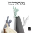 UMBRA BUDDY 318165-370 fehér-kék-menta fali akasztó figura