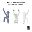 UMBRA BUDDY 318165-370 fehér-kék-menta fali akasztó figura