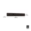UMBRA FLIP 5 318850-048 barna-fekete kihajtható fali fogas akasztó