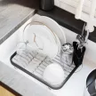 UMBRA SINKIN DISH 330065-744 fekete-ezüst mosogató medencébe helyezhető edényszárító csepegtető