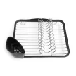 UMBRA SINKIN DISH 330065-744 fekete-ezüst mosogató medencébe helyezhető edényszárító csepegtető