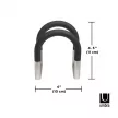 UMBRA SWIVEL 330705-047 Fekete-ezüst állítható szélességű szalvétatartó