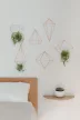 UMBRA PRISMA WALL 470520-880 vörösréz 3d faldekoráció