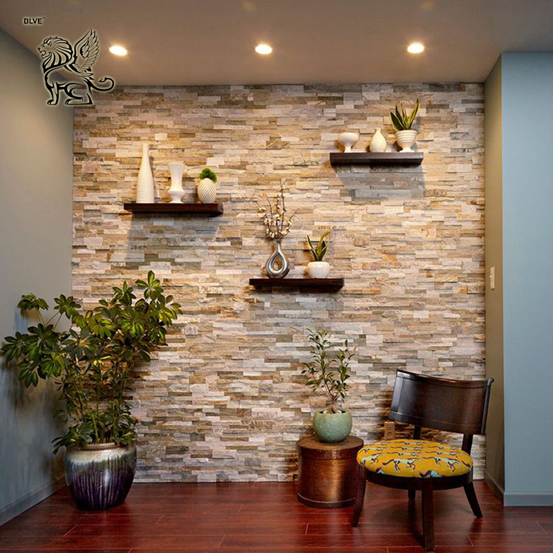 A kő falburkolat dekoráció megváltoztatja az otthonunk hangulatát